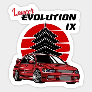 Lancer Evolution IX Sticker